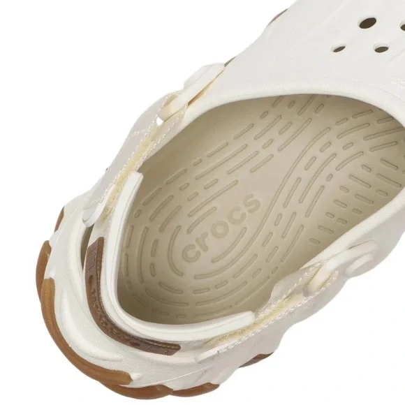 ✨Host pick✨CROCS Echo Gum RO Clog collection Chalk Clogs size M9/ W11 - Picture 3 of 6